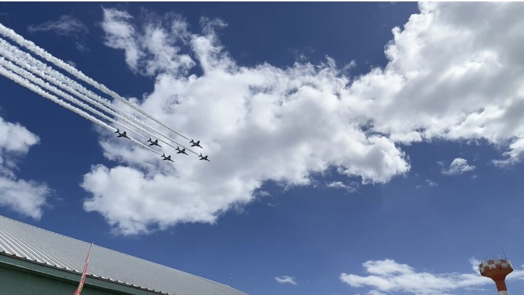 ブルーインパルス＠小松基地航空祭